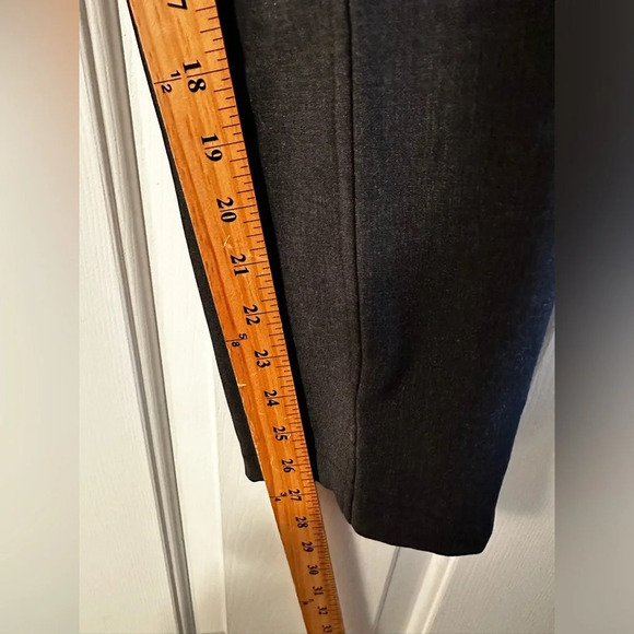 L.L. BEAN Snow Pants WB-400 Schoeller Heathered Wool Blend XS 4 Dark Charcoal - Picture 10 of 11